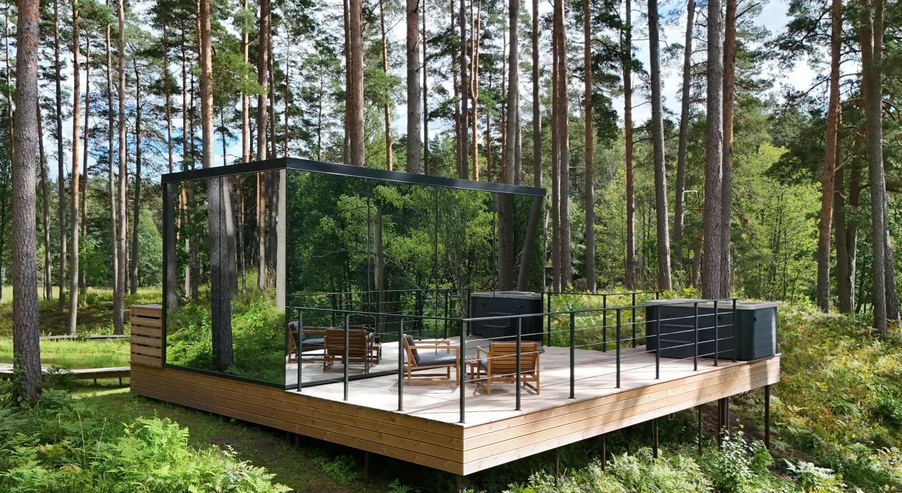Stay and Play - Bejas Lux Mirror Houses.