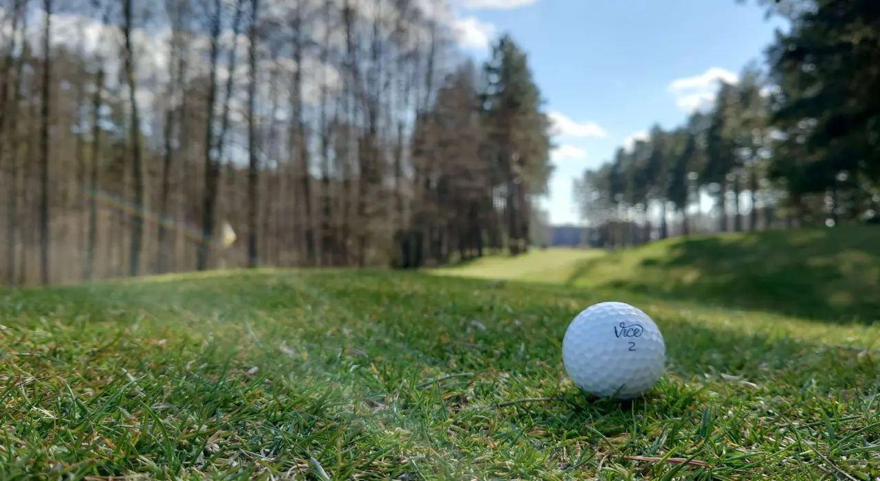 Fairway 9 of Viesturi Golf Course