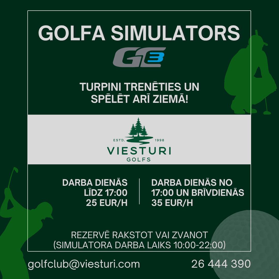 Golfa simulators Riga golf-simulator-2025